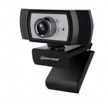 Glam Our A229 Webcam per PC Risoluzione Full HD 1080p Microfono Integrato Nero