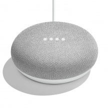 Google GA00210-UK Home Mini Assistente Vocale Wifi Spina Inglese GrigioBianco