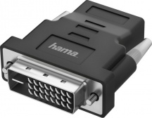 Hama 00200338 Adattatore video DVI-D HDMI Nero