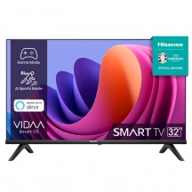 Hisense 32A4N Smart TV 32 Pollici Display LED HD Ready Sistema Vidaa Classe F