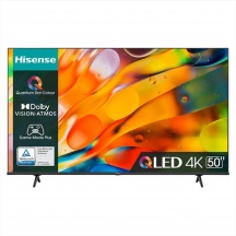 Hisense 50E79NQ Smart TV 50" 4K UHD QLED Vidaa DVBT2CS2 Classe E Wi-Fi Nero