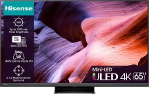Hisense 65U8KQ Smart TV 65" 4K Ultra HD LED Vidaa DVBT2CS2 Classe G Wi-Fi Nero