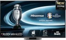 Hisense 65U8NQ Smart TV 65" 4K UHD ULED Mini LED PRO Vidaa Classe E Wi-Fi Grigio