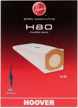 Hoover H80 Sacchetto Aspirapolvere Cf 5 pezzi per Aspirapolvere Syrene