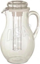 ILSA 2502000 Caraffa Gemma con coperchio e refrigeratore litri 3