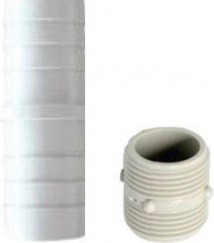 Idro Bric 20390 Coppia giunzioni per tubi carico e scarico lavatrice 0