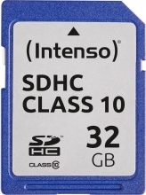 Intenso 3411480 Scheda di Memoria SD 32GB Classe 10