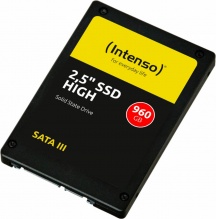 Intenso 3813460 SSD 960GB TLC 2.5" SATA III Velocit 500 Mbs Nero Giallo