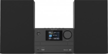 Kenwood M-525DAB Micro Hi-Fi Bluetooth Radio DAB+ Potenza RMS 7 W MP3 USB Nero