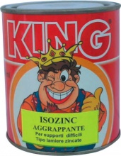 King Isozinc Aggrappantye Fissativo per supporti difficili confezione 500 ml