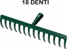 LIF R105 -18T Rastrello 18 Denti cm 48