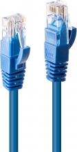 LINDY 48019 Cavo Ethernet UUTP Lunghezza 3 metri colore Blu