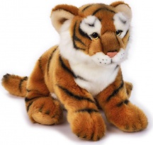 Lelly 650023 Born To Be Alive Tigre Peluche per Bambini da 3+ Anni