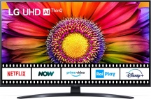 Lg 43UR81006LJ.API Smart TV 43 Pollici 4K Ultra HD Display LED sistema webOS 23 43UR81006LJ