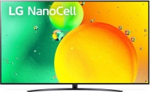 Lg 65NANO763QC Smart TV 65" Display Nanocell 4K UHD Sistema WebOs Classe G Nero 65NANO763QA