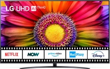 Lg 75UR81006LJ.API Smart TV 75 Pollici 4K Ultra HD LED Web OS -  Serie UR81