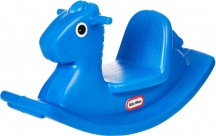 Little Tikes 173950 Cavallo a Dondolo gioco da giardino colore Blu