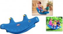 Little Tikes 478910 Balena a Dondolo gioco da giardino colore Blu