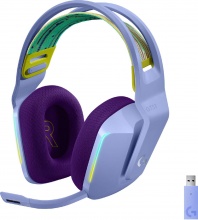 Logitech 981-000890 Cuffie Gaming Wireless Microfono, Colore Lilla - G G733