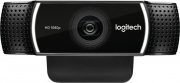 Logitech 960-001088 Webcam Full HD Fotocamera USB Compatibile Android Nero C922 Pro Stream