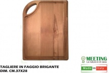 Meeting MG1760 Tagliere Faggio Brigante cm 37x28
