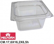 Melform L4161 Vaschetta Diamond Gastronorm 16 h.6.5 cm 17.6x16.2