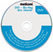 Meliconi DVD BLURAY LENS CLEANER Disco per pulizia lenti laser lettori DVD - DVD Cleaner
