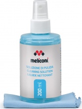 Meliconi melc200 Soluzione Ml con Panno Microfibre per Pulizia Schermi LCD C200