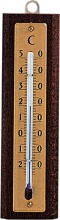 Moller 101119 Termometro per esterno in legno dimensioni 12x3 cm