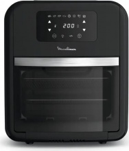 Moulinex AL5018 Friggitrice ad Aria 11 Litri 2000 Watt Funzione Oven&Grill Nero