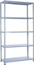 PROMETAL Scaffale Metallo Scaffalatura 5 ripiani cm. 100x40x200 h Grigio :  : Casa e cucina