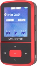 NEW MAJESTIC BT-3284R Lettore Mp4 32Gb Display 1.5" con Bluetooth colore Rosso