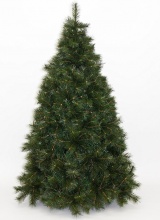 DecHome ALASKA CM.210-1506 Albero di Natale Realistico 210 cm Artificiale 1506 rami Verde Alaska