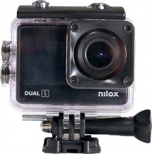 Nilox NXACDUALS0 Action Cam 4K Ultra HD 120 fps colore nero 01 DUAL S