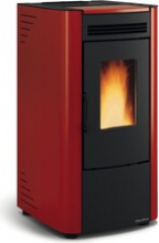 Nordica Extraflame 1288501 Stufa a Pellet 6,5 kW 15 Kg 187 m3 Bordeaux  Ketty 5.0