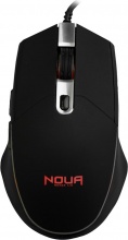 Noua MS0721AG-N40K35B Mouse Gaming Cablato 6 Tasti Programmabili e Luci LED Nero