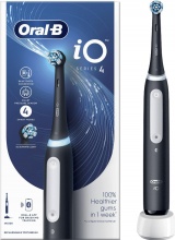 Oral-B iO Series 4 Spazzolino Elettrico Ricaricabile Bluetooth e Timer Nero
