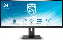 Philips 346B1C00 Monitor PC Curvo 34 pollici WQHD 3440x1440 HDMI DisplayPorts