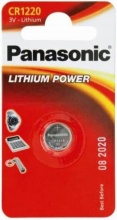 Panasonic C301220 Bl.1 Micropila Al Litio Cr1220