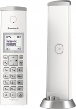Panasonic KX-TGK220JTW Cordless Telefono Fisso DECT con segreteria + blocco ID KX-TGK220JT