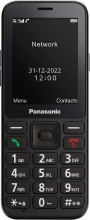 Panasonic KX-TU250EXB KX-TU250 6,1 cm 2.4" 106 g Nero Telefono per anziani