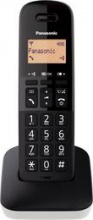 Panasonic KX-TGB610JTW Telefono Cordless 50 Memorie Display 1.4" Nero Bianco