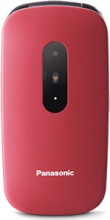 Panasonic KX-TU446EXR Telefono Cellulare Clamshell 2.4" GSM Bluetooth Rosso