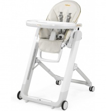 Peg Perego IH0300000002BL46PP SIESTA FOLLOW ME Seggiolone Pappa 2 in 1 Sdraietta Reclinabile Lucent