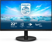 Philips 222V8LA00 Monitor Pc 21.5" 1920 x 1080 Pixel Full Hd Lcd Nero