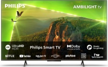 Philips 55PUS811812 Smart TV 55" 4K UHD LED Ambilight Classe F Cromo