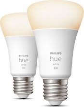 Philips 929001821623 Hue White 2 Lampadine Smart E27 60 W