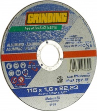 Saint Gobain 66252922844 grinding Minidisco Per Alluminio  115x1,6 Pezzi 50