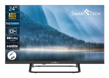 Smart Tech 24HN01VC Smart TV 24" HD LED 1366x768 Pixel DVBT2CS2 Classe E Nero