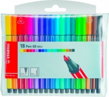 STABILO Boss Mini Sweet Friends evidenziatore 50 pz Punta smussata Blu,  Verde, Arancione, Rosa, Giallo (07/